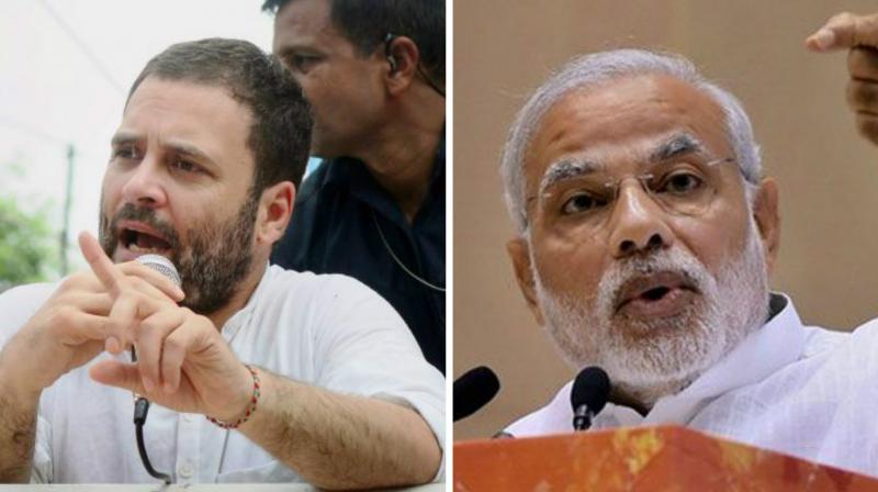 Rahul Gandhi had alleged a fortnight back that Modi as Gujarat Chief Minister had taken money from Sahara and Birla groups and had demanded an independent inquiry into it. (Photo: PTI)