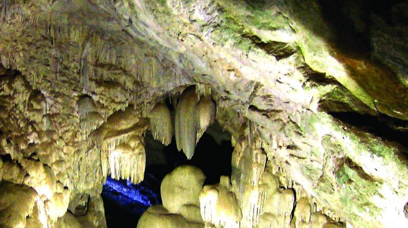 Borra Caves in Vizag Agency has earned over Rs 50 lakh in revenue, in May 2017.