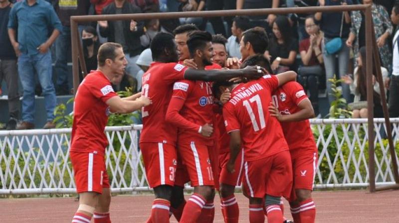 R Laldanmawia scored the only goal of the game. (Photo: I-League)