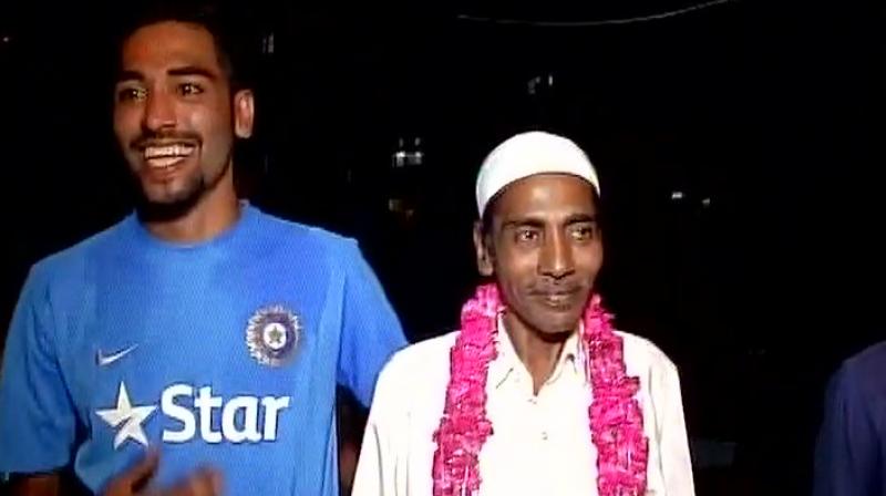 Mohammed Siraj, now wants to buy a house for his parents in a good Hyderabad locality. (Photo: ANI)