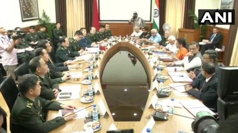 In the over two-hour meeting, the two sides primarily focused on implementing decisions taken at the Wuhan summit in April by Prime Minister Narendra Modi and Chinese President Xi Jinping. (Photo: ANI)