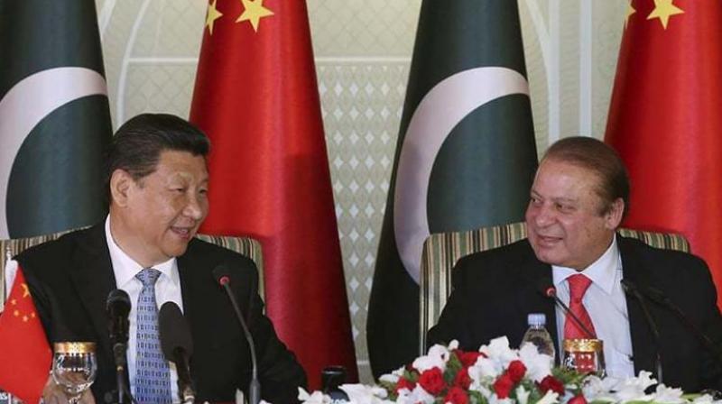 Chinese President Xi Jinping and Pakistan Prime Minister Nawaz Sharif. (Photo: AP)