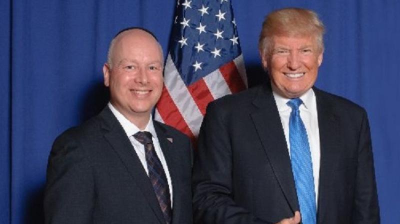 Greenblatt advised Trump on the Arab-Israeli conflict during the campaign, according to the statement. (Photo: Twitter)