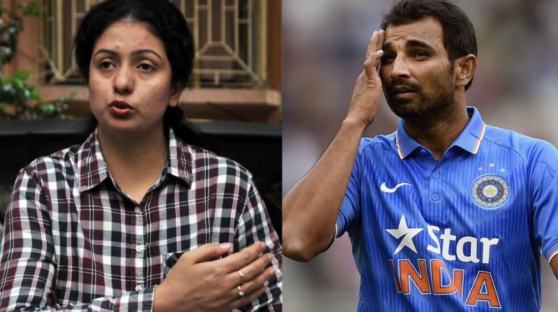 Indian pacer Mohammed Shamis estranged wife Hasin Jahan on Tuesday joined the Indian National Congress (INC). Mumbai Congress President Sanjay Nirupam welcomed Jahan into the party. (Photo: PTI / AP)