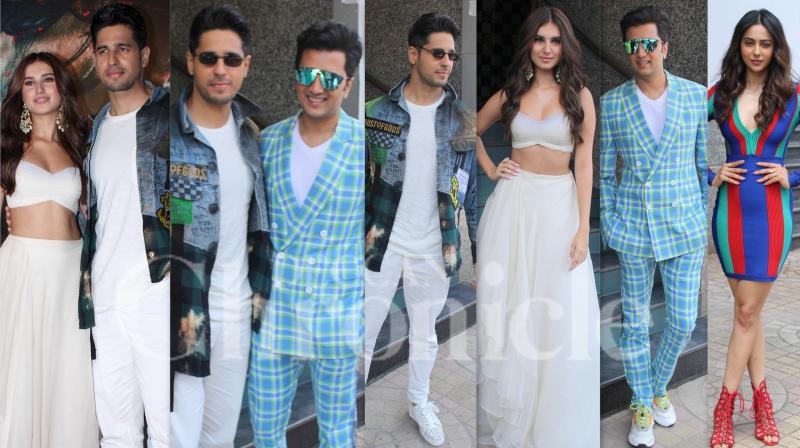 Marjaavaan: Riteish, Sidharth, Rakul & Tara make stylish appearance at launch Marjaavaan: Riteish, Sidharth, Rakul & Tara make stylish appearance at launch