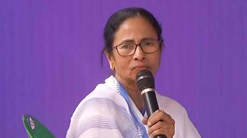 Mamata termed the interim budget as a farce and claimed that the schemes announced by the Centre will not be fulfilled as the Central government lacks the requisite funds. (Photo: ANI)