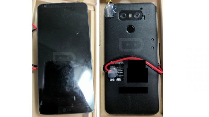 If the leaked prototype is the final version of the G6, then it will sport a dual-camera setup on the rear followed by a fingerprint sensor. Image: Droid life