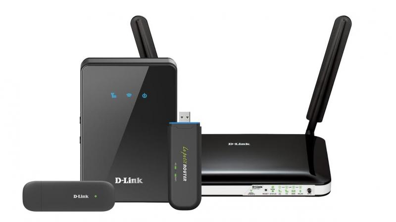 The newly introduced D-Link 4G range of products include DWR-222 (4G LTE USB Adapter), DWR-910 (4G LTE USB Router), DWR-932C (4G LTE Mobile Router) and DWR-921 (4 Port 4G LTE Router).