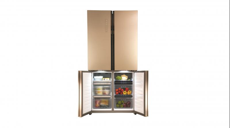 Haier new French 4-Door refrigerator