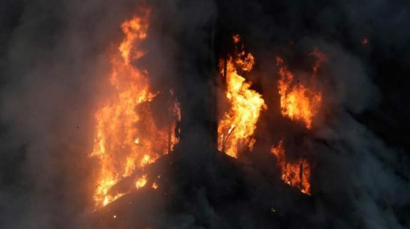 The fire department personnel had battled the blaze for about three hours on Tuesday before gaining control over it. (Representational Image)