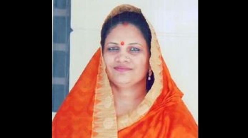 BJP MLA Neelam Abhay Mishra, who represents Simaria seat in Rewa district, also said she would not contest the coming Assembly election. (Photo: Facebook/Neelam Abhay Mishra)