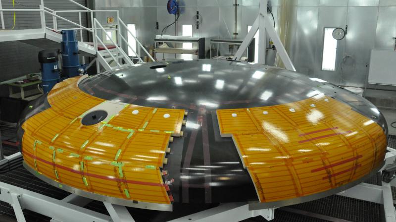 Mars 2020 spacecraft heat shield damaged in test