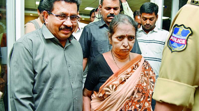 Telangana: Elderly Maoist couple gives in