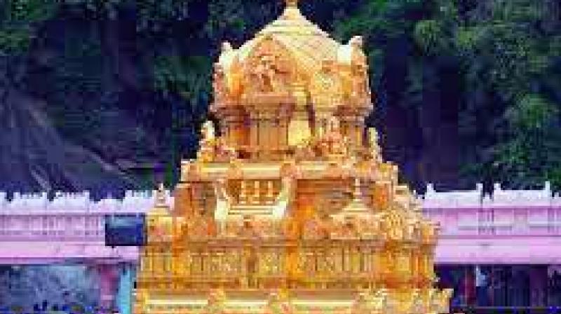 File photo of Kanakadurga temple in Vijayawada.