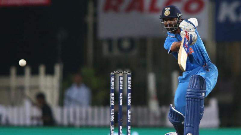 Ajinkya Rahane scored 284 runs last year at an average of 35.50 in eight ODI innings. In 72 ODIs overall, Rahane boasts an ODI average of 32.88 and a strike-rate of less than 78.98. (Photo: BCCI)