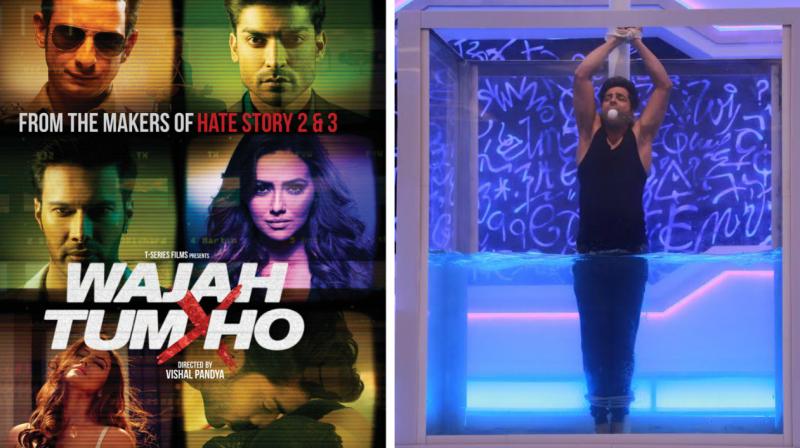 The poster of Wajah Tum Ho and the particular scene in the film.