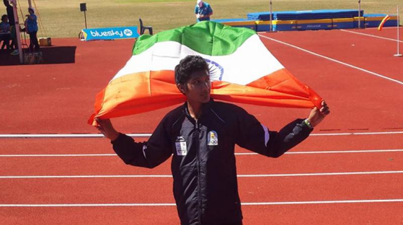 The 17-year-old Tejaswin Shankar achieved the rare feat of a junior athlete breaking the national senior record. (Photo: Facebook)