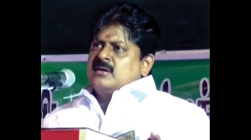 Tamil Nadu IT minister Dr M. Manikandan