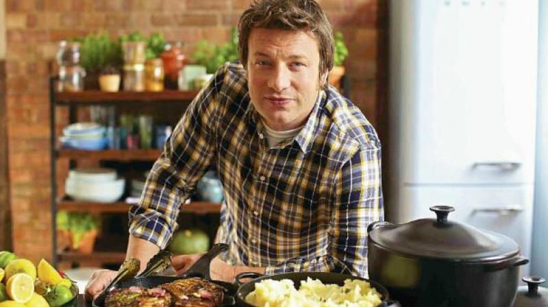 Chef and food show specialist Jamie Oliver