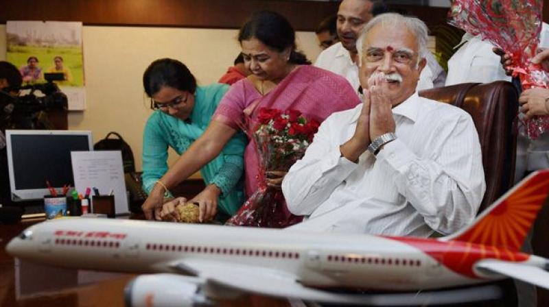 Civil Aviation Minister P. Ashok Gajapathi Raju