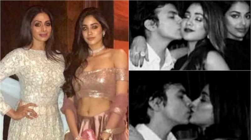 After Jhanvis intimate pictures with bf gets leaked, Sridevi imposes NO BF clause