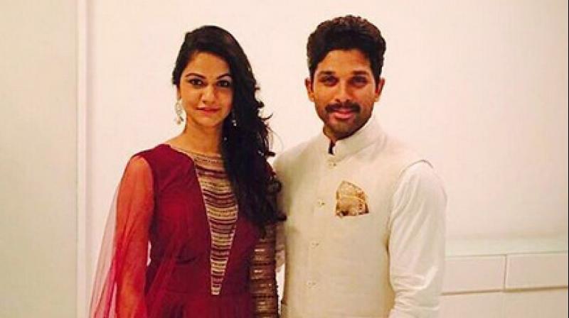The couple, who tied the knot in 2011, has a two year old son Allu Ayaan.
