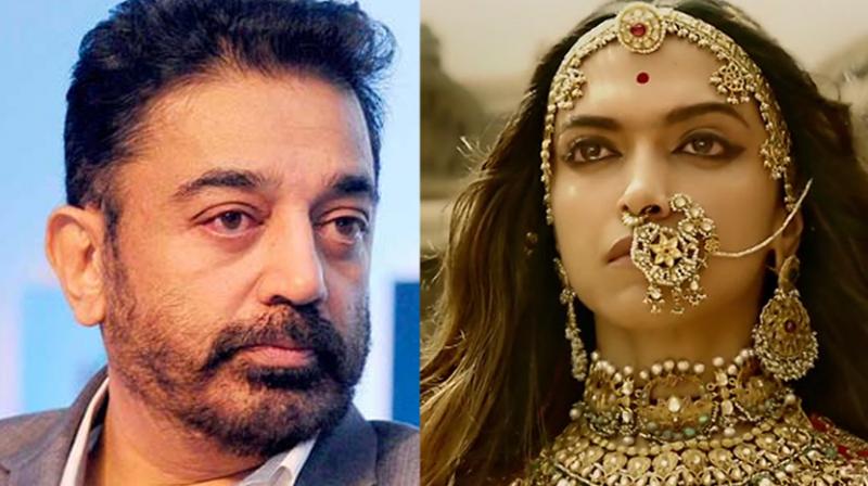 Kamal Haasan had also tweeted in support of Deepika Padukone following threats against her.