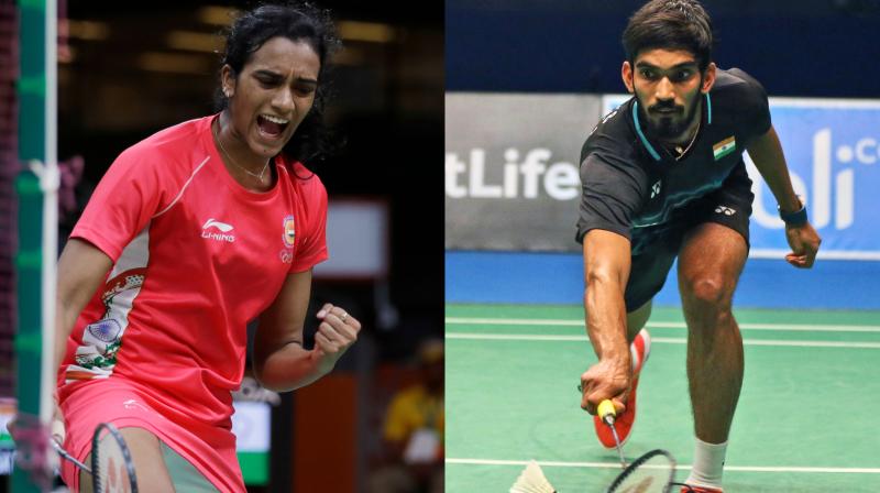 While PV Sindhu will face world number one Tai Tzu Ying in the semifinals, ace Indian shuttler Kidambi Srikanth will take on Japanese Kento Momota to seal a berth in the finals. (Photo: AP)