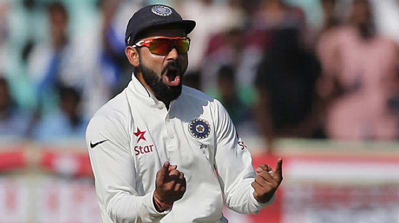 Virat Kohli, who was adjudged Man-of-the-Match for his record-breaking double ton, reiterated that with no time in hand, the team is taking the ongoing series against Sri Lanka as a preparation for the tour of South Africa. (Photo: AP)