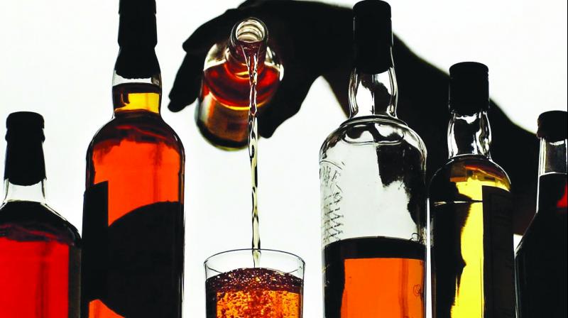 The AP government brought in a registration system for the liquor business to avoid GST.