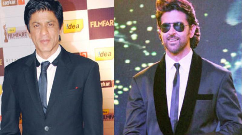 Shah Rukh Khan has worked in several films of Hrithiks father Rakesh Roshan.