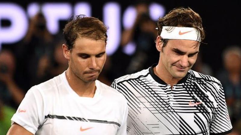 Roger Federer and Rafael Nadal have renewed their rivalries this year, since the Australian Open final. (Photo: AFP)