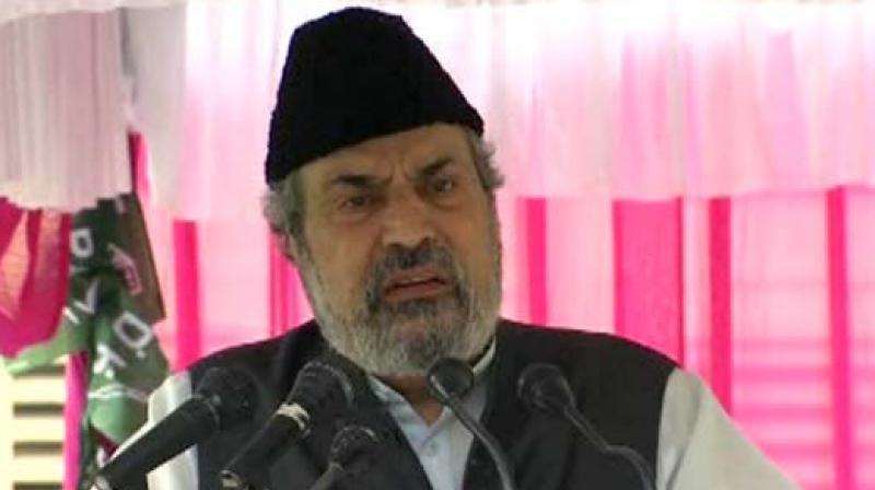 We allied with the BJP so that they can trust Muslims. We allied with the BJP so that justice is done to Muslims and Kashmiris and talks with Pakistan can take place,  Senior PDP leader and Lok Sabha member from Baramulla Muzaffar Hussain Baig said. (Photo: File | ANI)