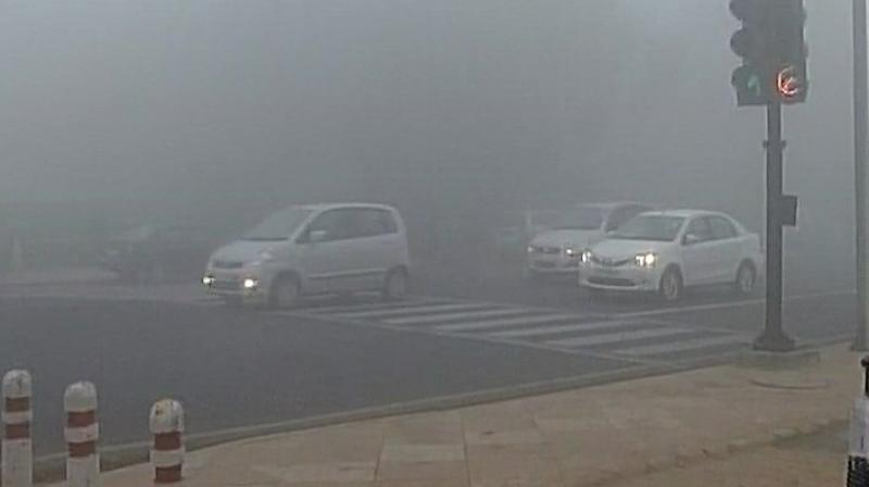 MET says that not only will the wintry chill make a comeback, but pollution levels might also spike. (Photo: ANI Twitter)