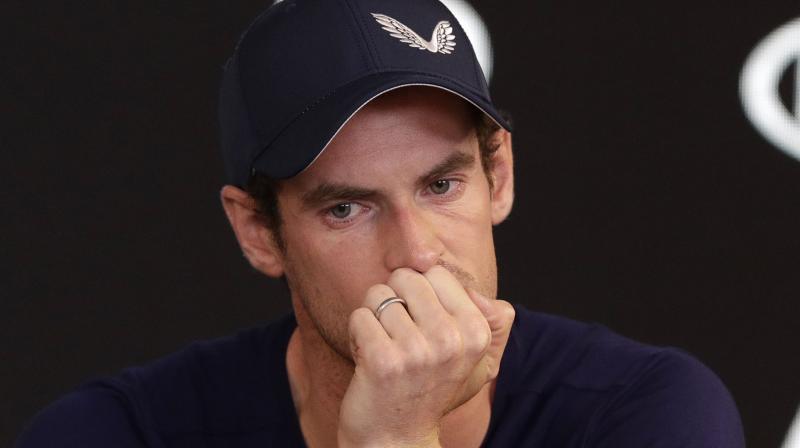 Murray on Friday admitted that his chronic hip injury had not been eased by surgery a year ago. (Photo: AP)