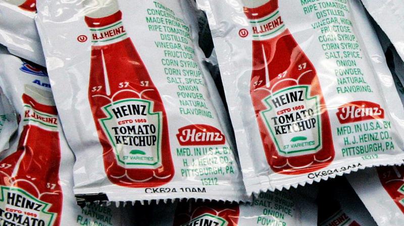 The procedure led to the discovery of pieces of plastic packaging coming from a sachet of Heinz tomato ketchup (Photo: AP)