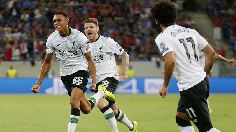 Trent Alexander-Arnold scored in Liverpools victory over Hoffenheim. (Photo:AP)