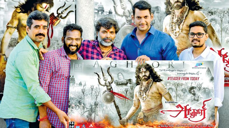 Vishal unveils Aghori teaser