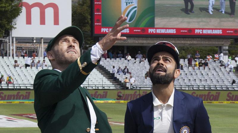 \The committee discussed whether the toss should be automatically awarded to the visiting team but felt that it was an integral part of Test cricket which forms part of the narrative of the game,\ the ICC said in a statement. (Photo: )