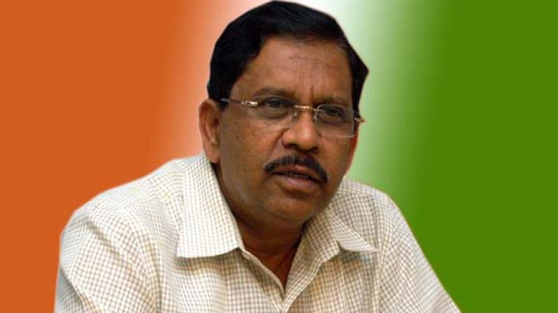 KPCC president Dr G. Parameshwar