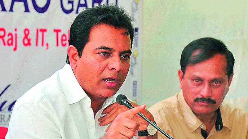 Minister K.T. Rama Rao got trolled on Twitter after he said that Hyderabad had 500 per cent more rainfall.