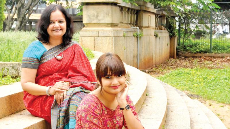 Mother-daughter duo Mythili Anantharaman and Bhoomika Anantharaman.