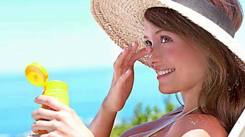 Wear a sunscreen regularly and do reapply every four to five hours.