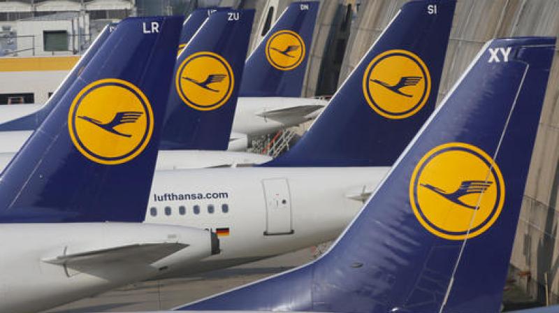 Lufthansa said some 98,000 passengers were grounded by the walkout, which flight crew extended to long-haul flights. (Photo: AP)