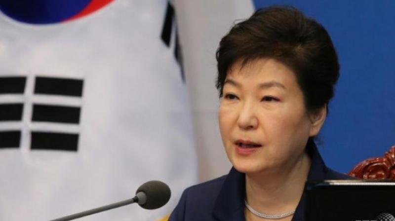 South Koreas scandal-hit President,Park Geun-Hye. (