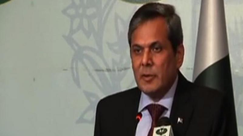 Pakistans Foreign Office spokesperson Nafees Zakaria. (Photo: Videograb)