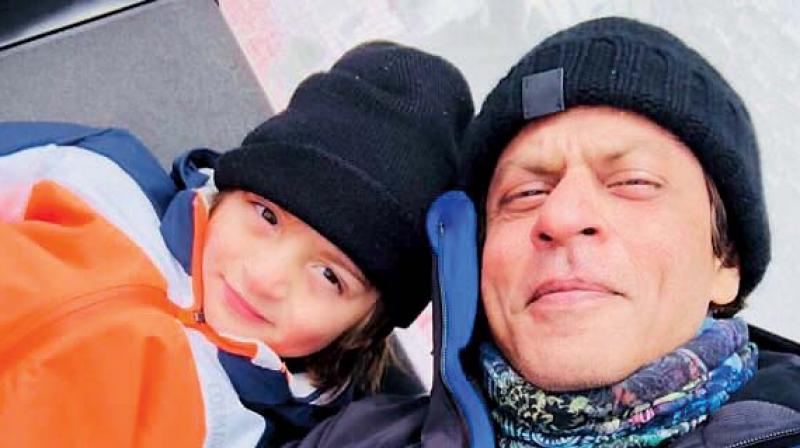 Shah Rukh and Gauris elder son Aryan and daughter Suhana are currently studying abroad.