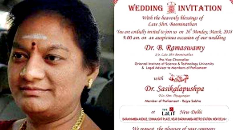 Sathyapriya said her marriage to Ramaswamy took place on December 10, 2014.