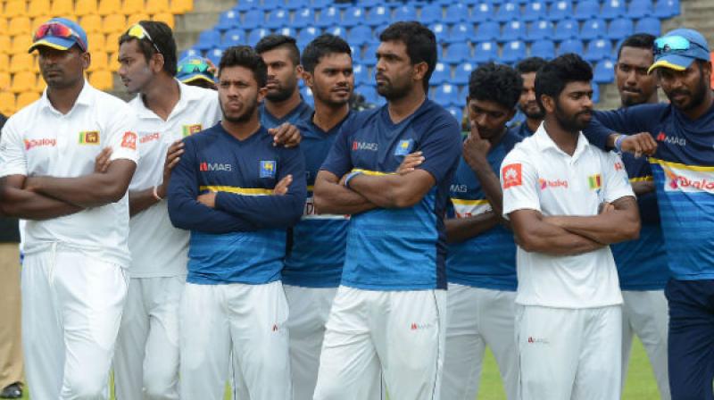 Sri Lanka had to face a humiliating 0-3 whitewash against India in the three-Test series and thus have been drawing flak both from former cricketers and fans.(Photo: AFP)