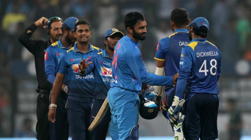 The Men in Blue beat Sri Lanka by 5 wickets in the 3rd T20I. (Photo: BCCI)